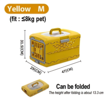 Rubeku Pet Carrier Foldable Capsule M Blue